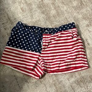 Chubbies American Flag Print Shorts